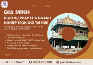 Báo cáo thuế cuối năm quán nhậu Huế