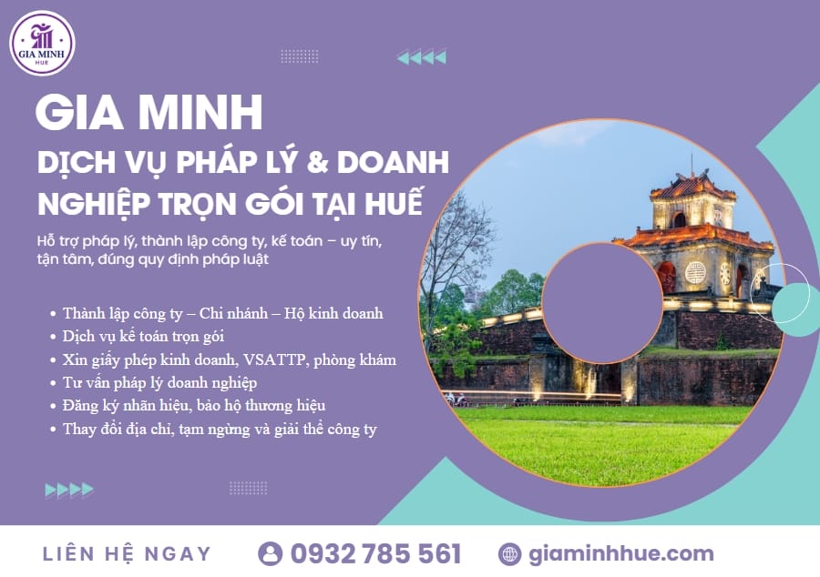Thủ tục thành lập công ty phần mềm tại Huế